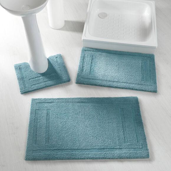 Tapis de bain qualité hôtelière 2100 g/m² (lagon) Tapis de bain qualité hôtelière 2100 g/m² (lagon)